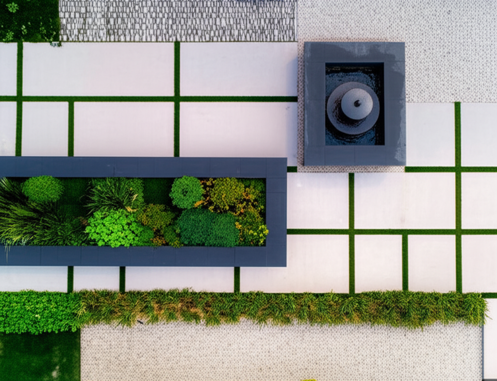 Modern garden design